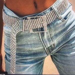 Princess Polly Diamonte Belt